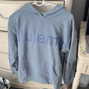 lululemon athletica Blue Hoodie sweatshirt